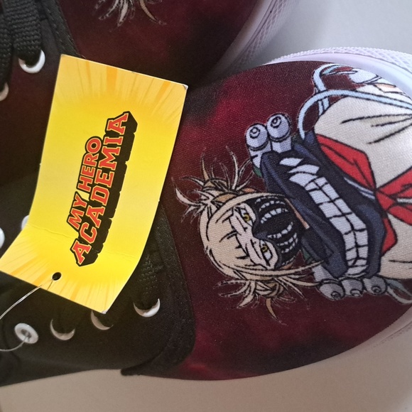 NWT My Hero Acadamia Shoes size 10 Himiko Toga Lace Up - Picture 2 of 6